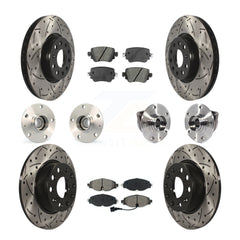 Transit Auto KBB-113576 Wheel Bearing and Hub Assembly for 2015-2018 Volkswagen GTI - Front and Rear product image