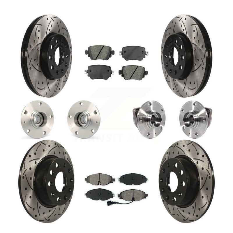 Transit Auto KBB-113578 Wheel Bearing and Hub Assembly for 2016-2020 Volkswagen Golf, Volkswagen Golf SportWagen - Front and Rear product image