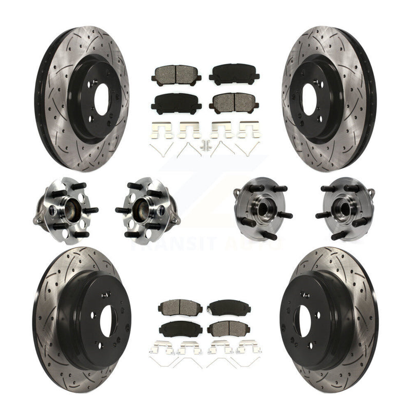 Transit Auto KBB-113579 Wheel Bearing and Hub Assembly for 2011-2014 Honda Odyssey - Front and Rear product image