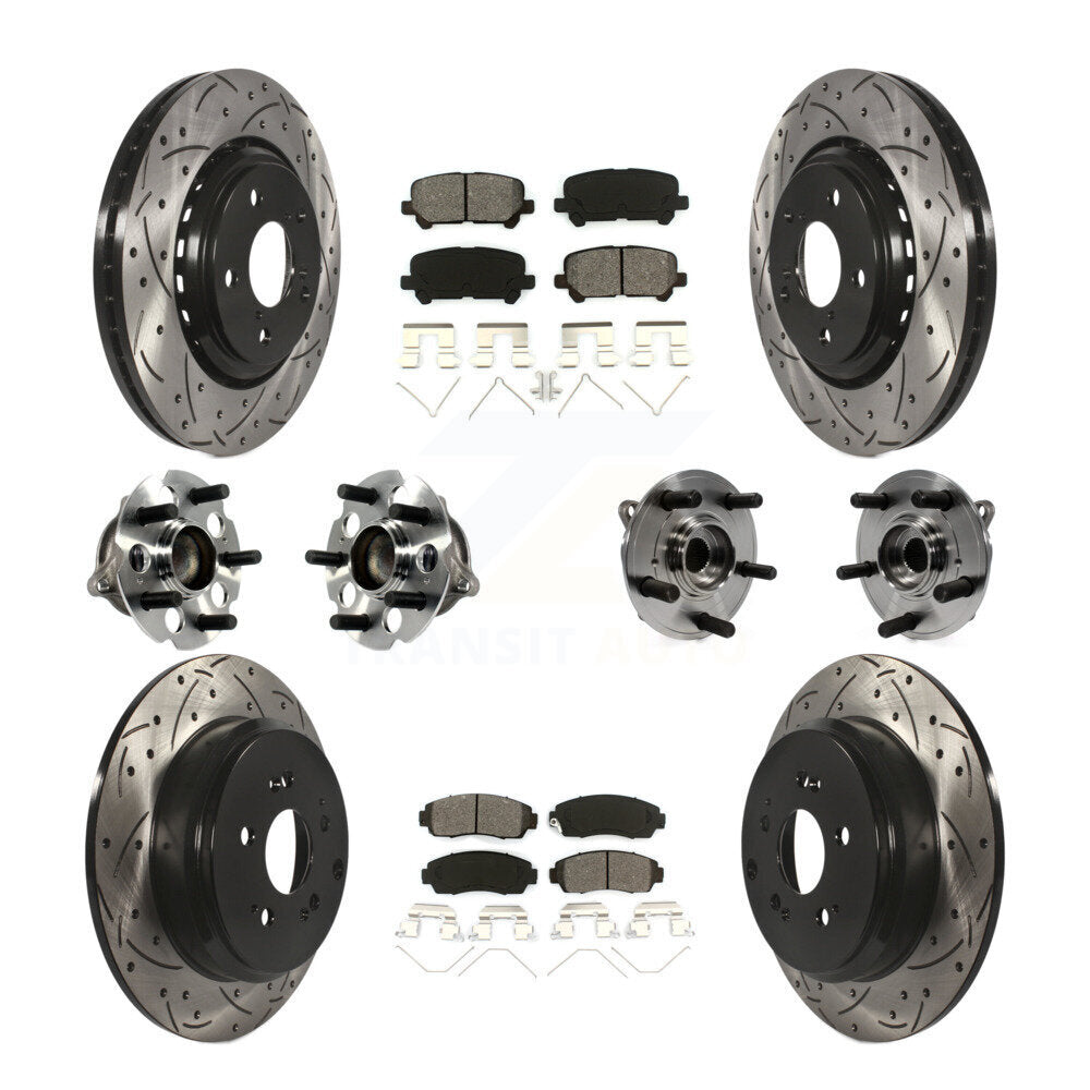 Transit Auto KBB-113580 Wheel Bearing and Hub Assembly for 2015-2017 Honda Odyssey - Front and Rear product image