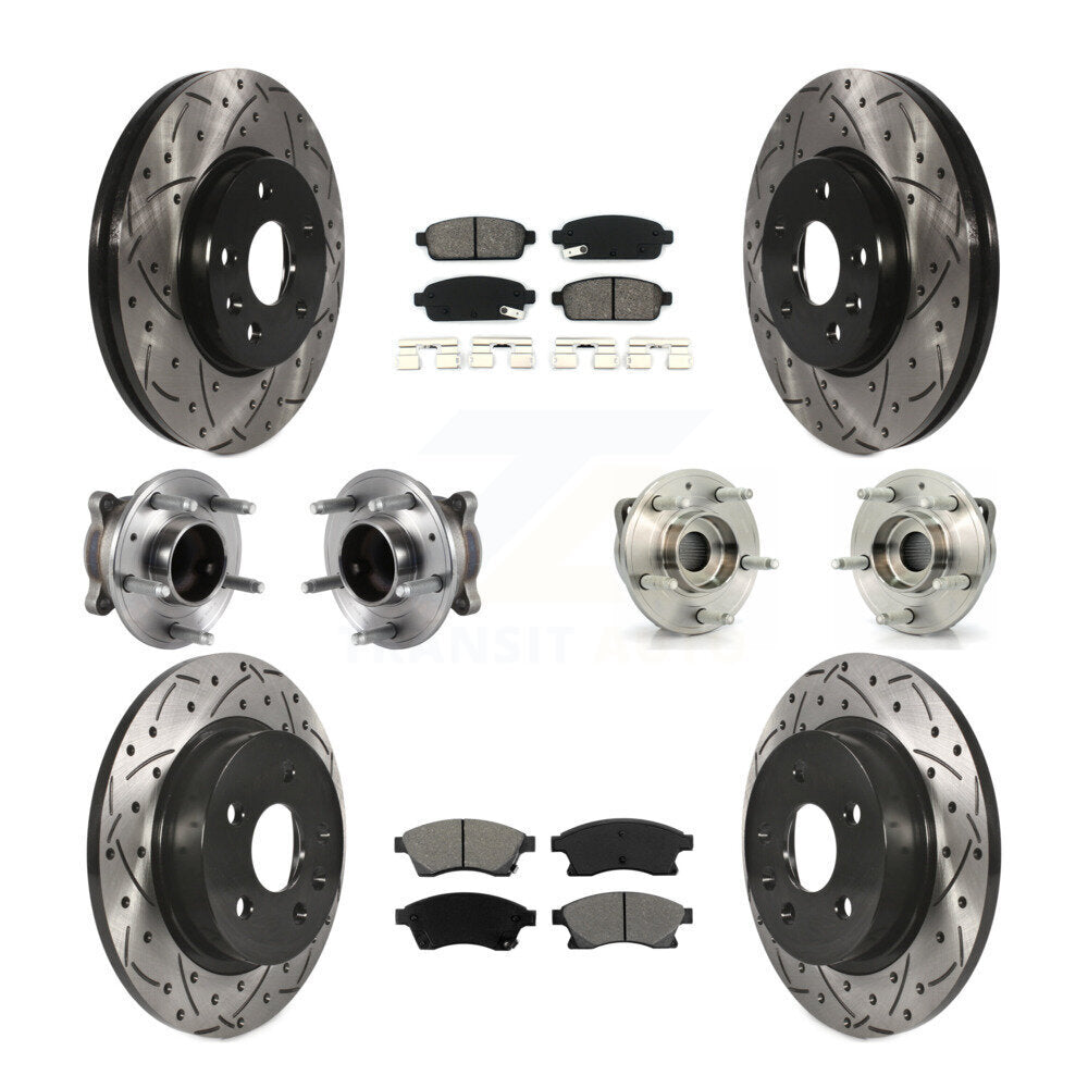 Transit Auto KBB-113584 Wheel Bearing and Hub Assembly for 2014-2015 Chevrolet Cruze - Front and Rear product image
