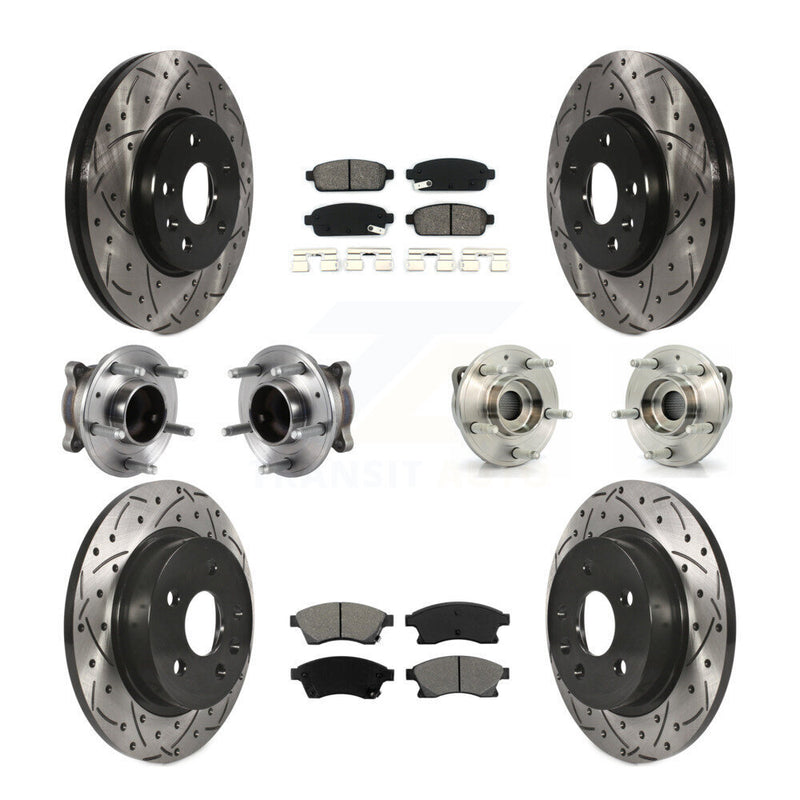 Transit Auto KBB-113584 Wheel Bearing and Hub Assembly for 2014-2015 Chevrolet Cruze - Front and Rear product image
