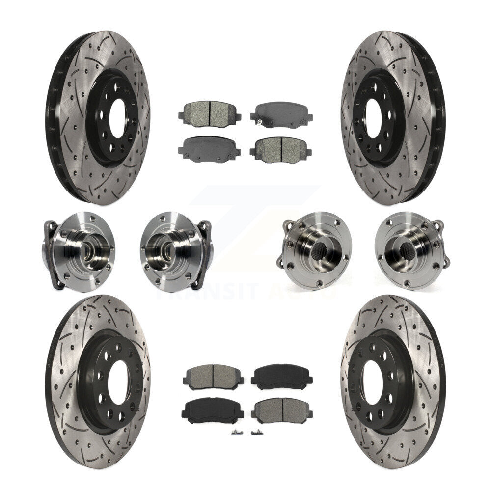 Transit Auto KBB-113586 Wheel Bearing and Hub Assembly for 2015-2017 Chrysler 200 - Front and Rear product image