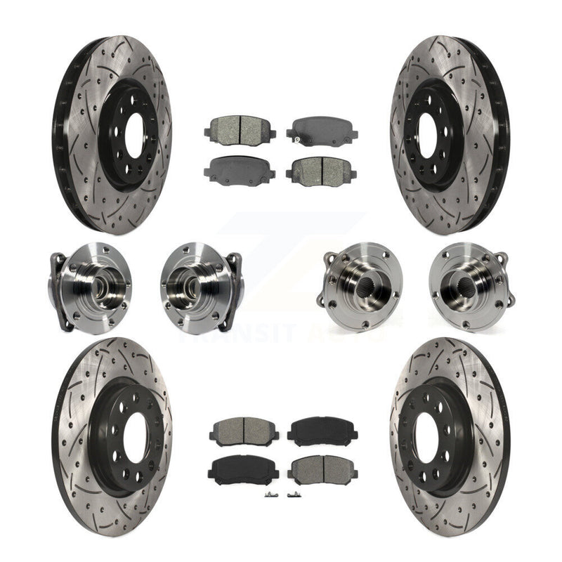 Transit Auto KBB-113586 Wheel Bearing and Hub Assembly for 2015-2017 Chrysler 200 - Front and Rear product image
