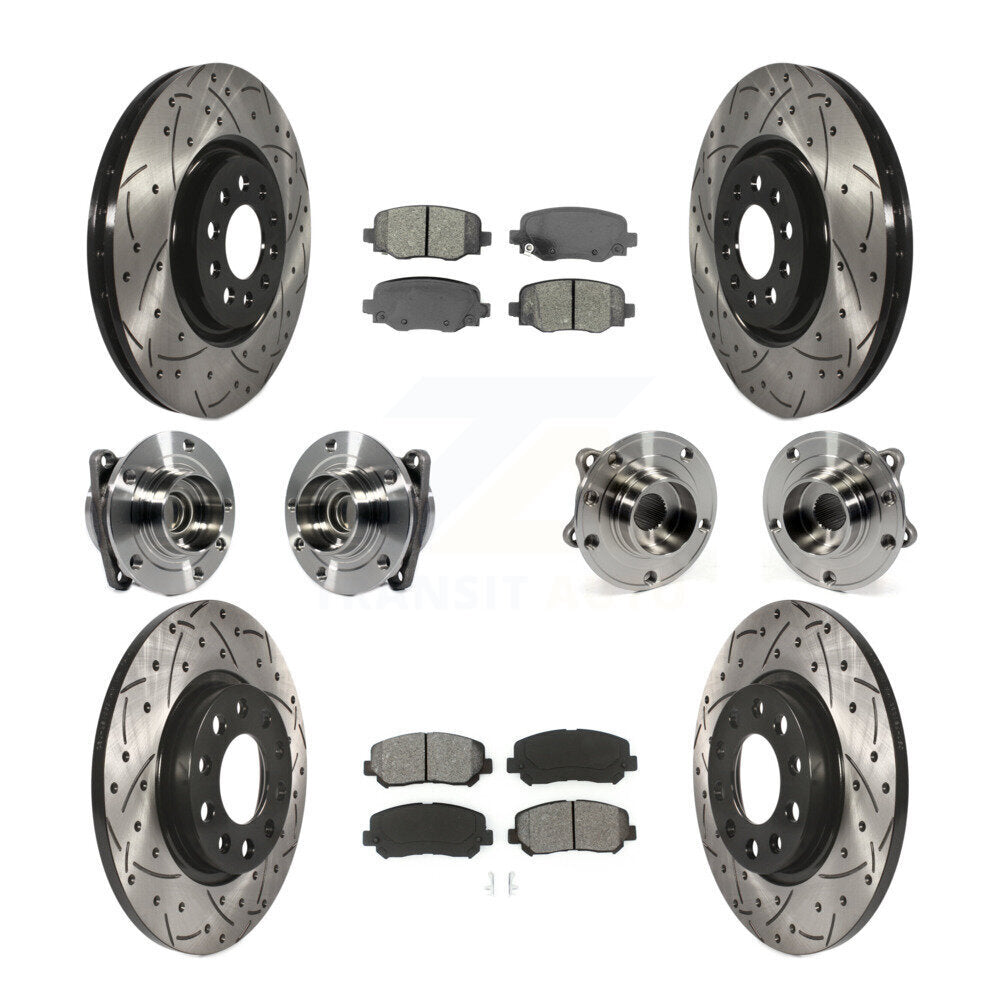 Transit Auto KBB-113587 Wheel Bearing and Hub Assembly for 2015-2017 Chrysler 200 - Front and Rear product image