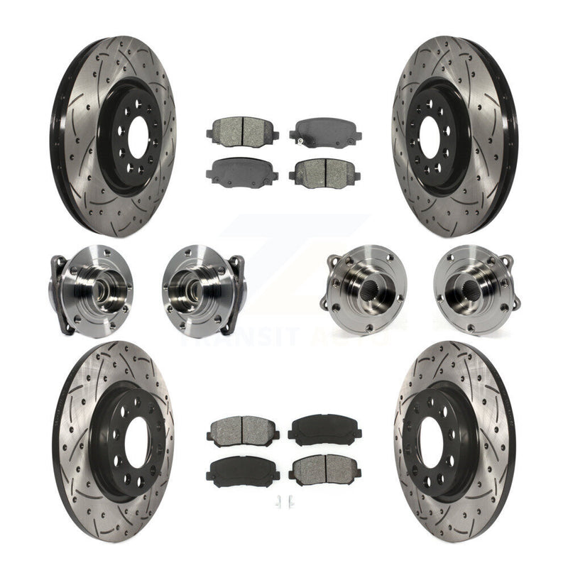 Transit Auto KBB-113587 Wheel Bearing and Hub Assembly for 2015-2017 Chrysler 200 - Front and Rear product image