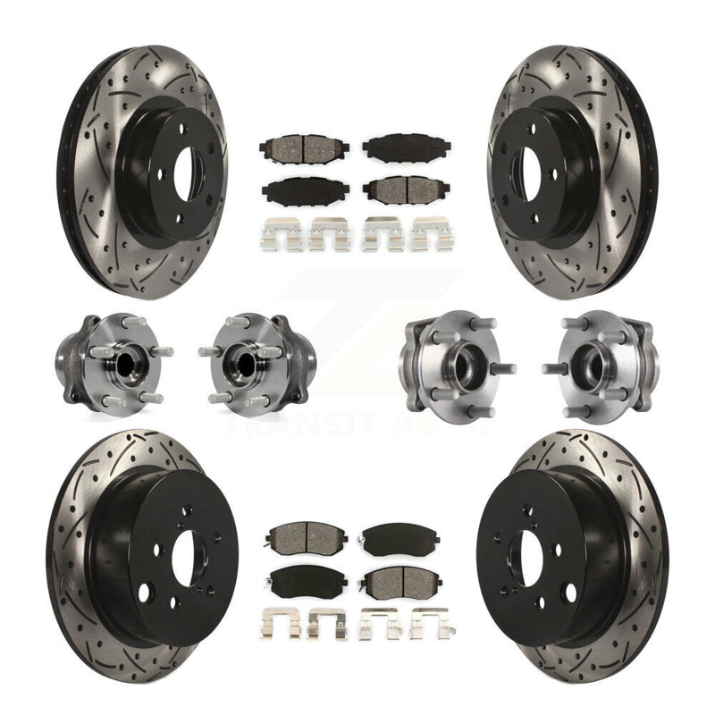 Transit Auto KBB-113588 Wheel Bearing and Hub Assembly for 2014-2016 Subaru Impreza - Front and Rear product image
