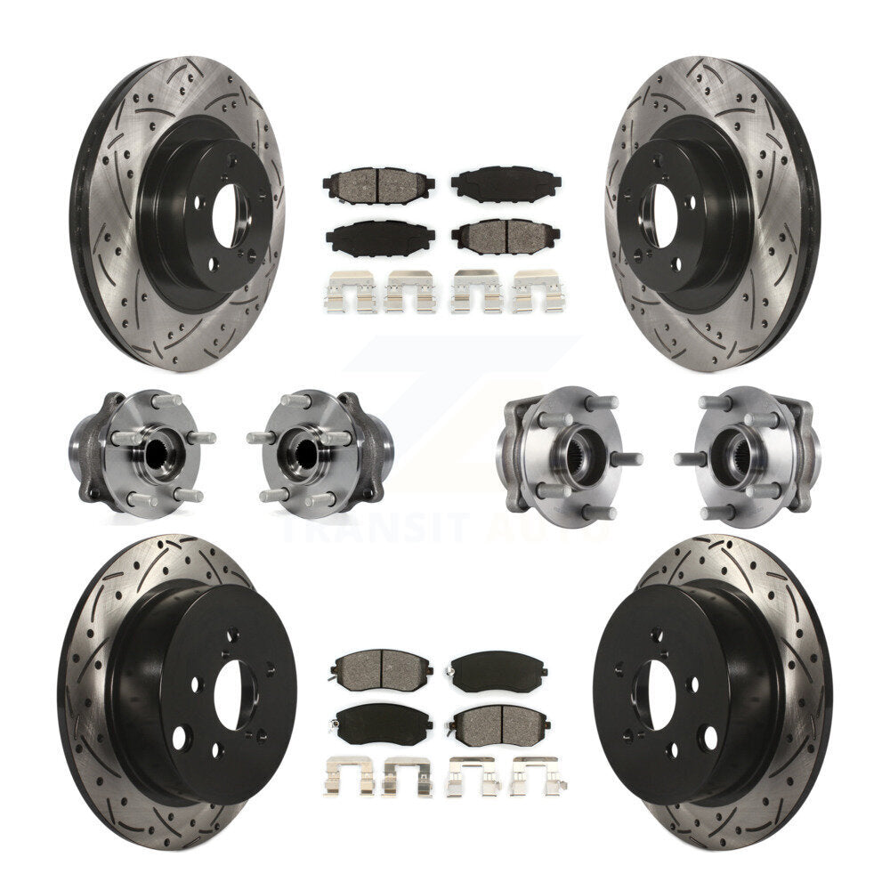Transit Auto KBB-113589 Wheel Bearing and Hub Assembly for 2015-2018 Subaru Crosstrek, Subaru Forester, Subaru XV Crosstrek - Front and Rear product image