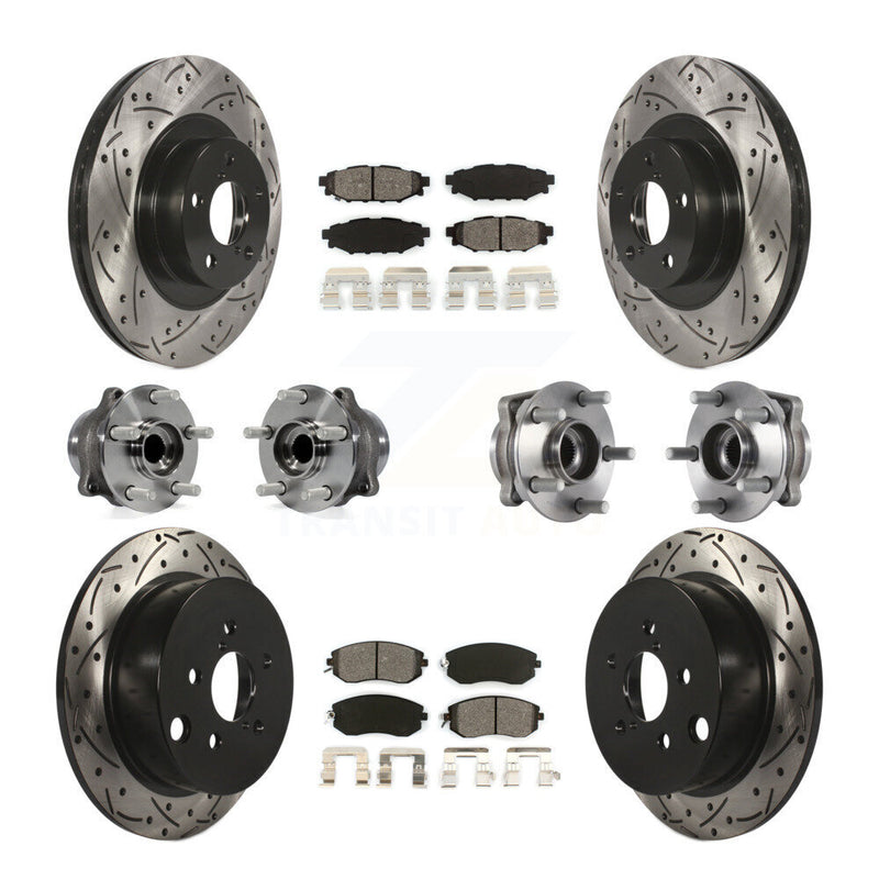 Transit Auto KBB-113589 Wheel Bearing and Hub Assembly for 2015-2018 Subaru Crosstrek, Subaru Forester, Subaru XV Crosstrek - Front and Rear product image