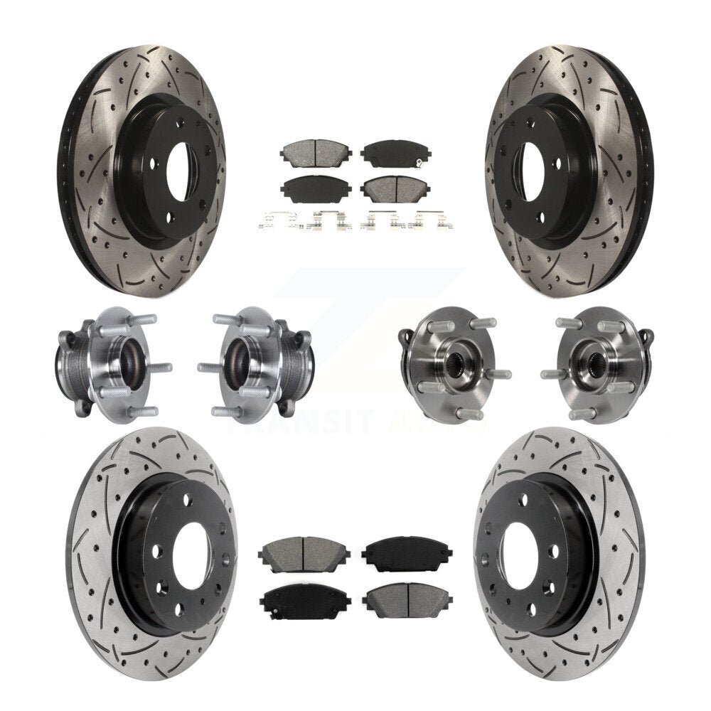 Transit Auto KBB-113590 Wheel Bearing and Hub Assembly for 2014-2018 Mazda 3, Mazda 3 Sport - Front and Rear product image