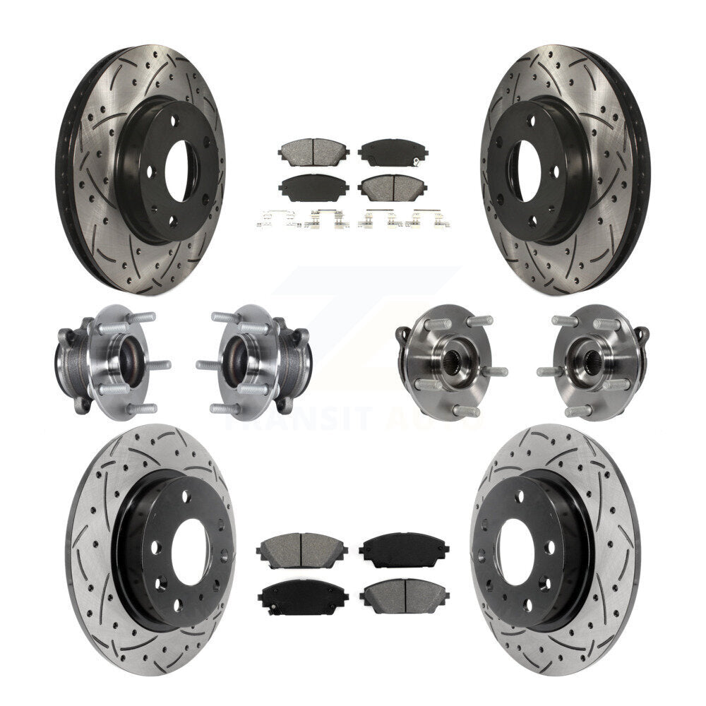 Transit Auto KBB-113591 Wheel Bearing and Hub Assembly for 2014-2018 Mazda 3, Mazda 3 Sport - Front and Rear product image