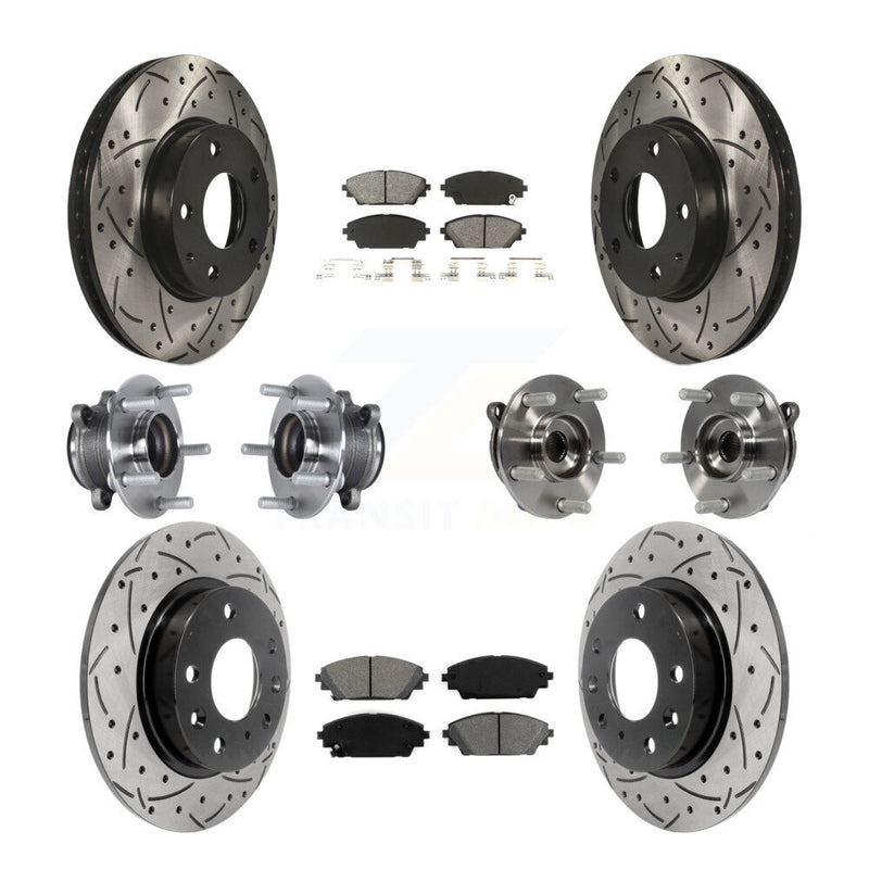 Transit Auto KBB-113591 Wheel Bearing and Hub Assembly for 2014-2018 Mazda 3, Mazda 3 Sport - Front and Rear product image