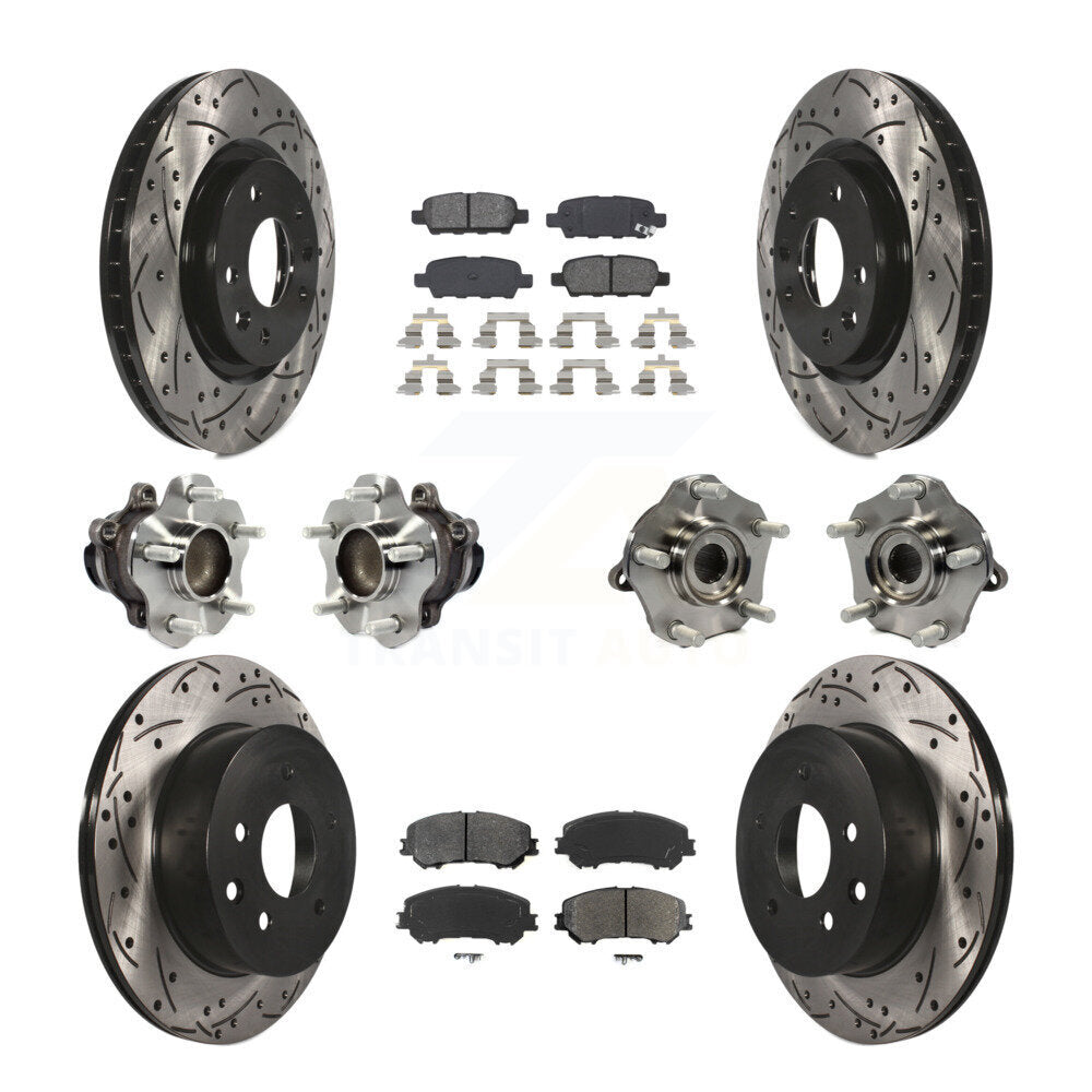 Transit Auto KBB-113592 Wheel Bearing and Hub Assembly for 2014-2022 Nissan Rogue, Nissan Rogue Sport, Nissan Qashqai - Front and Rear product image