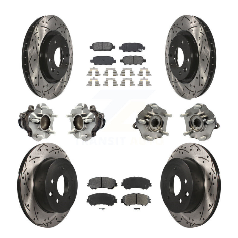 Transit Auto KBB-113592 Wheel Bearing and Hub Assembly for 2014-2022 Nissan Rogue, Nissan Rogue Sport, Nissan Qashqai - Front and Rear product image