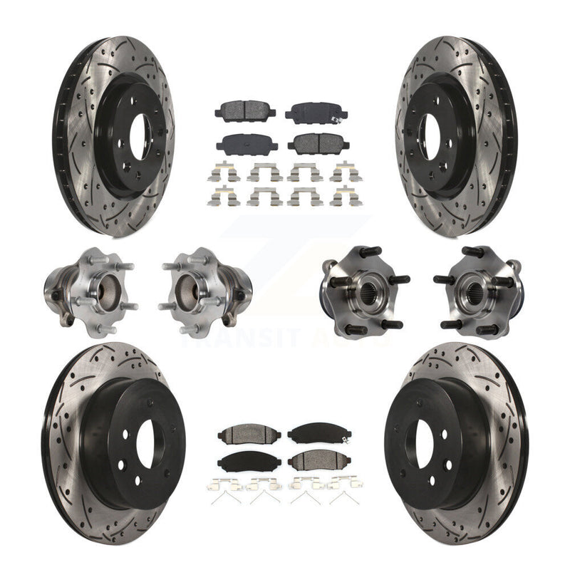 Transit Auto KBB-113594 Wheel Bearing and Hub Assembly for 2015 Nissan LEAF - Front and Rear product image