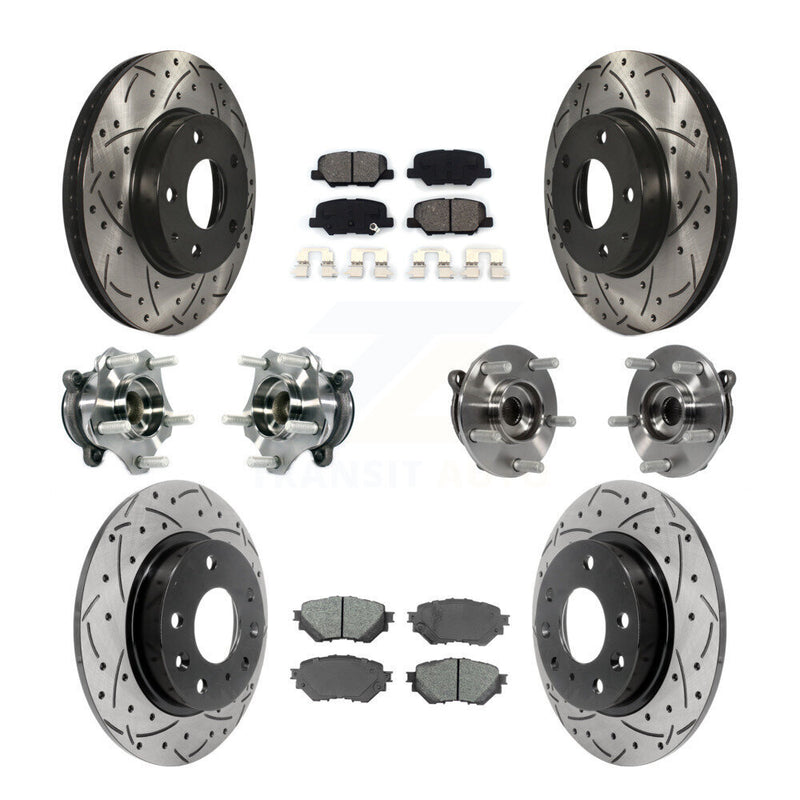 Transit Auto KBB-113598 Wheel Bearing and Hub Assembly for 2014-2018 Mazda 3, Mazda 3 Sport - Front and Rear product image