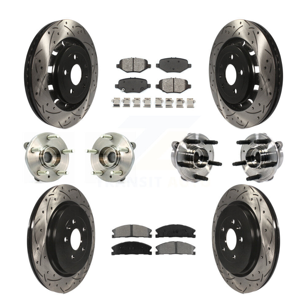 Transit Auto KBB-113600 Wheel Bearing and Hub Assembly for 2013-2019 Ford Special Service Police Sedan, Ford Police Interceptor Sedan, Ford Taurus - Front and Rear product image