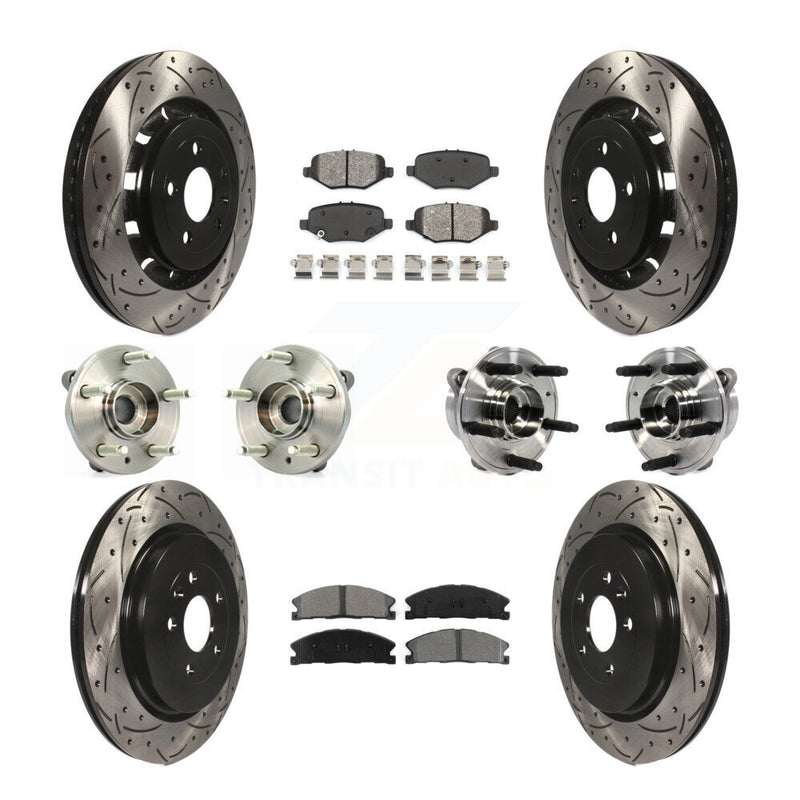 Transit Auto KBB-113600 Wheel Bearing and Hub Assembly for 2013-2019 Ford Special Service Police Sedan, Ford Police Interceptor Sedan, Ford Taurus - Front and Rear product image