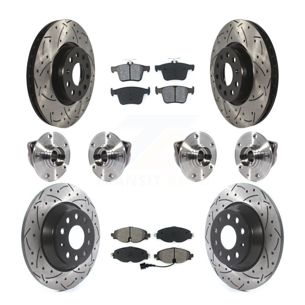 Transit Auto KBB-113603 Wheel Bearing and Hub Assembly for 2016-2022 Audi TT Quattro - Front and Rear product image