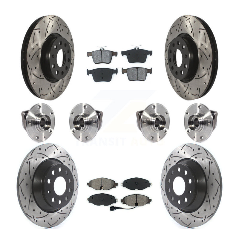 Transit Auto KBB-113603 Wheel Bearing and Hub Assembly for 2016-2022 Audi TT Quattro - Front and Rear product image