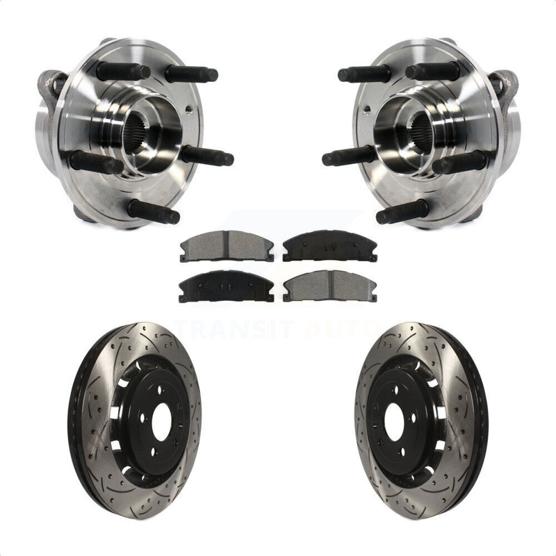 Transit Auto KBB-113607 Wheel Bearing and Hub Assembly for 2013-2019 Ford Special Service Police Sedan, Ford Police Interceptor Sedan, Ford Taurus - Front product image