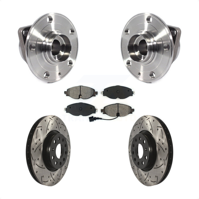 Transit Auto KBB-113611 Wheel Bearing and Hub Assembly for 2015-2023 Volkswagen Taos, Audi TT Quattro, Volkswagen Golf Alltrack & more - Front product image