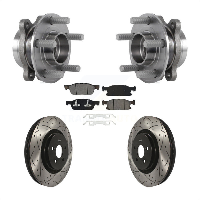 Transit Auto KBB-113614 Wheel Bearing and Hub Assembly for 2015-2023 Ford Edge, Lincoln Nautilus, Lincoln MKX - Front product image