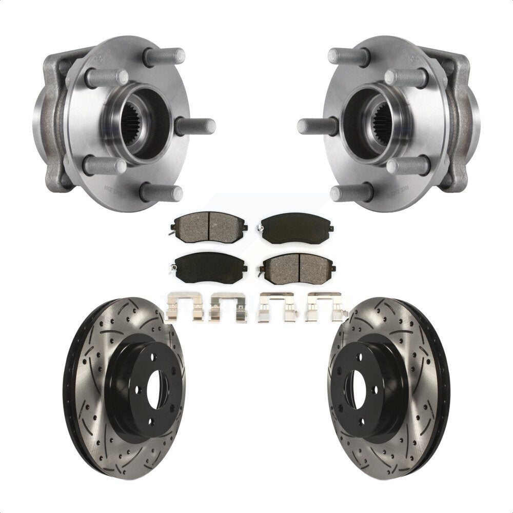 Transit Auto KBB-113615 Wheel Bearing and Hub Assembly for 2014-2016 Subaru Impreza - Front product image