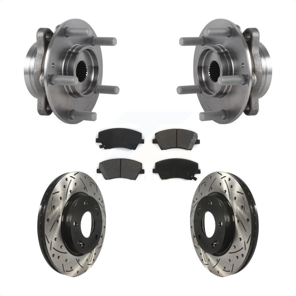 Transit Auto KBB-113617 Wheel Bearing and Hub Assembly for 2017-2020 Hyundai Elantra - Front product image