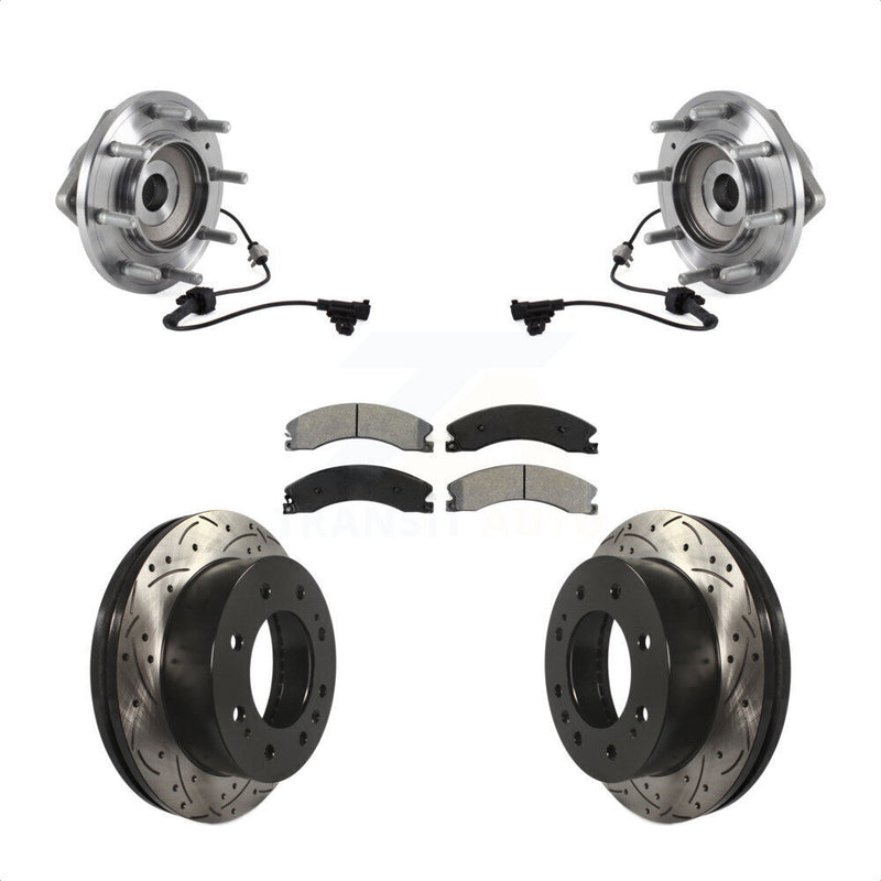 Transit Auto KBB-113618 Wheel Bearing and Hub Assembly for 2011-2019 Chevrolet Silverado 3500 HD, GMC Sierra 3500 HD - Front product image