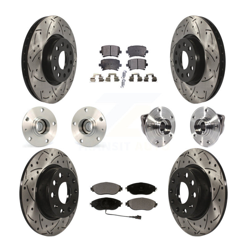 Transit Auto KBB-113624 Wheel Bearing and Hub Assembly for 2015 Volkswagen GTI - Front and Rear product image
