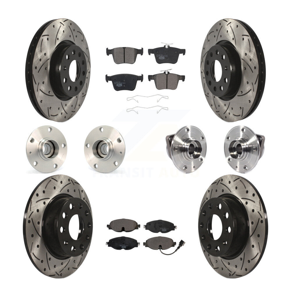 Transit Auto KBB-113625 Wheel Bearing and Hub Assembly for 2015-2018 Audi A3 Sportback e-tron, Audi A3 - Front and Rear product image
