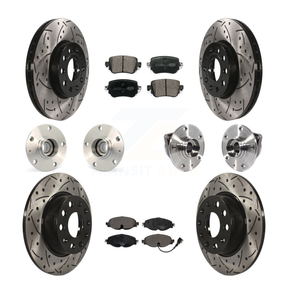 Transit Auto KBB-113628 Wheel Bearing and Hub Assembly for 2016-2020 Volkswagen Golf, Volkswagen Golf SportWagen - Front and Rear product image