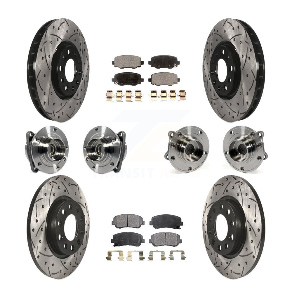 Transit Auto KBB-113638 Wheel Bearing and Hub Assembly for 2015-2017 Chrysler 200 - Front and Rear product image