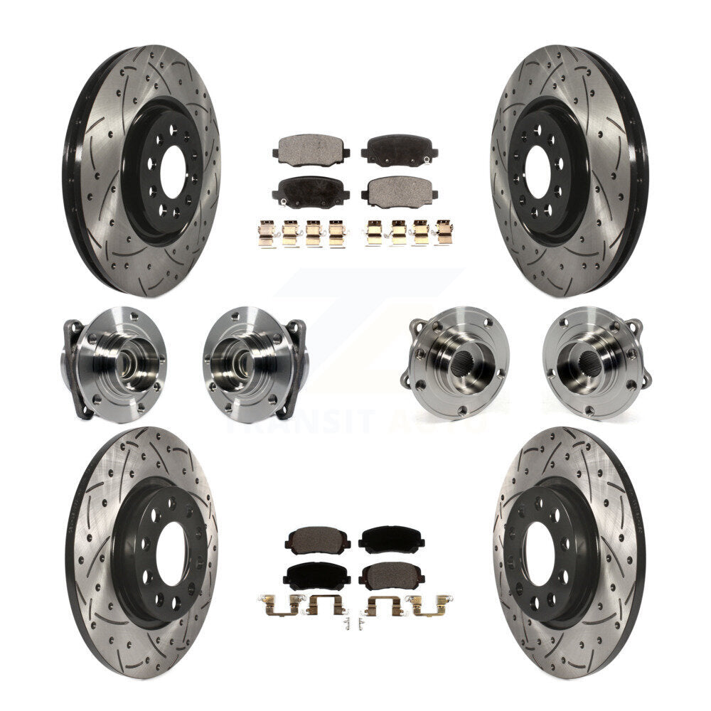 Transit Auto KBB-113639 Wheel Bearing and Hub Assembly for 2015-2017 Chrysler 200 - Front and Rear product image