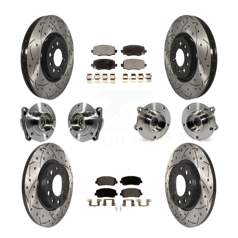 Transit Auto KBB-113639 Wheel Bearing and Hub Assembly for 2015-2017 Chrysler 200 - Front and Rear product image