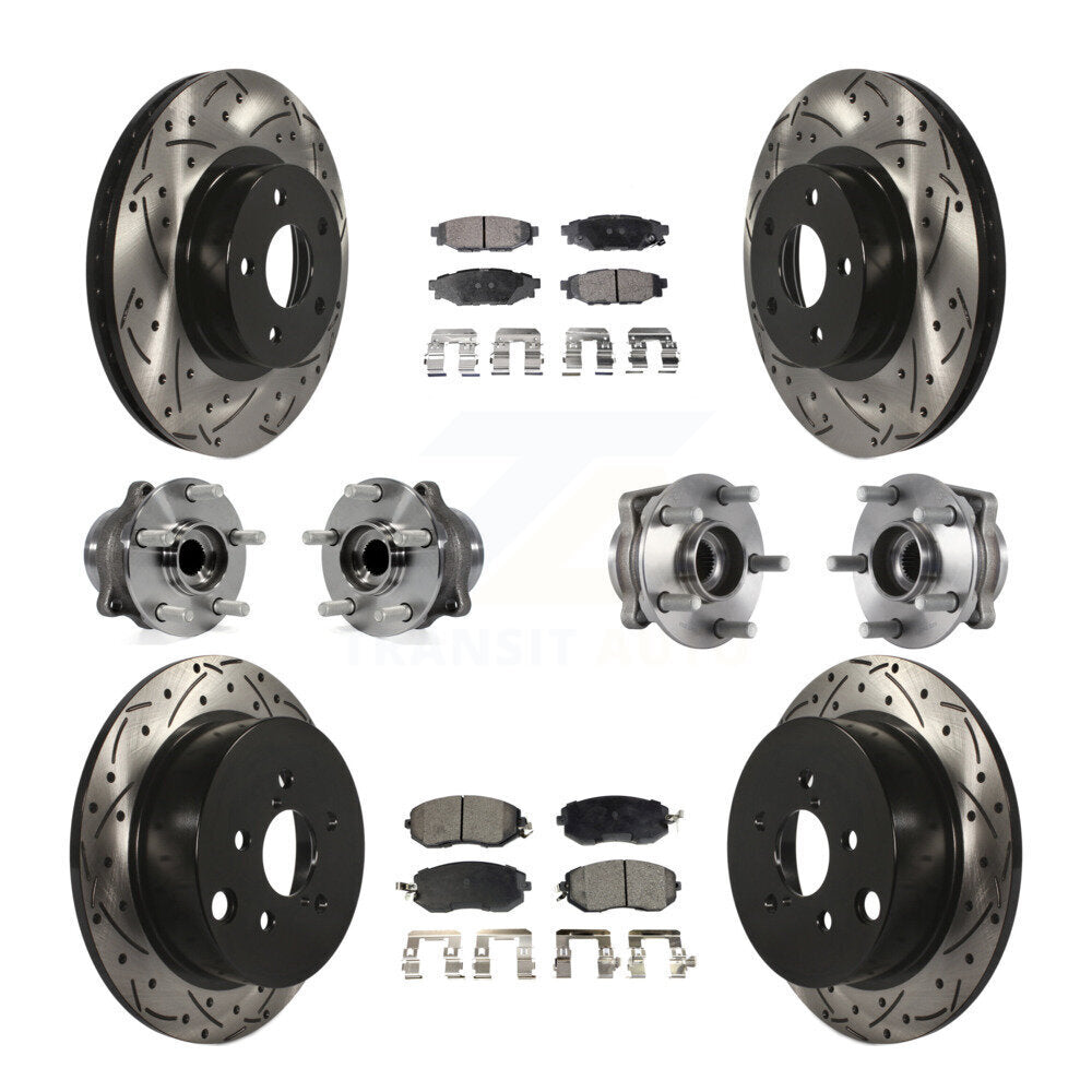 Transit Auto KBB-113640 Wheel Bearing and Hub Assembly for 2014-2016 Subaru Impreza - Front and Rear product image