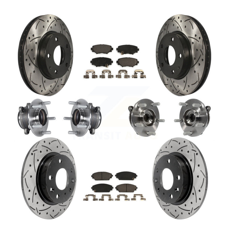 Transit Auto KBB-113644 Wheel Bearing and Hub Assembly for 2014-2018 Mazda 3, Mazda 3 Sport - Front and Rear product image