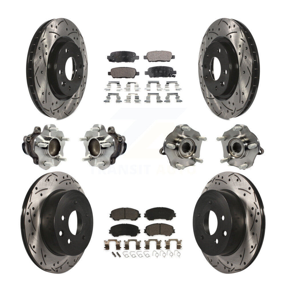 Transit Auto KBB-113645 Wheel Bearing and Hub Assembly for 2014-2022 Nissan Rogue, Nissan Rogue Sport, Nissan Qashqai - Front and Rear product image