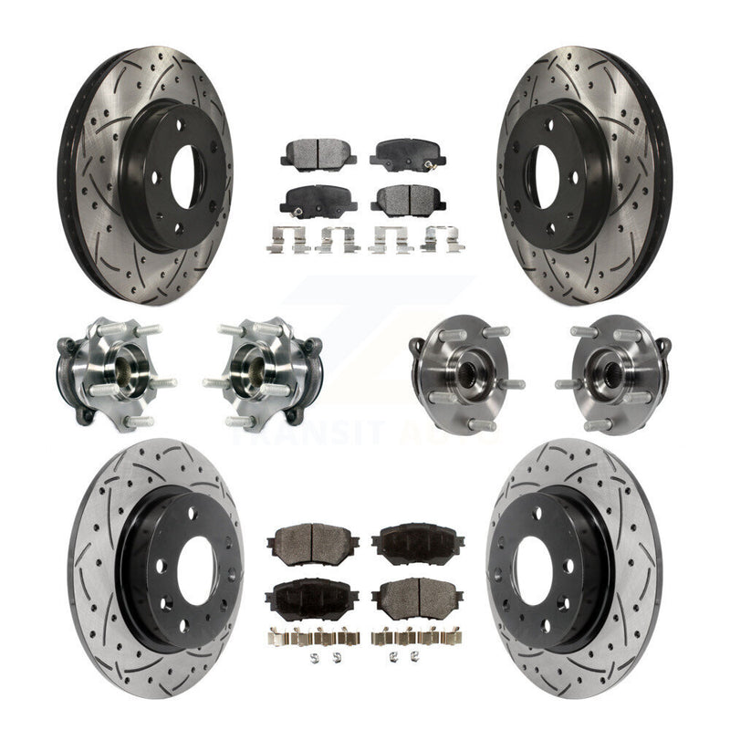 Transit Auto KBB-113651 Wheel Bearing and Hub Assembly for 2014-2018 Mazda 3, Mazda 3 Sport - Front and Rear product image