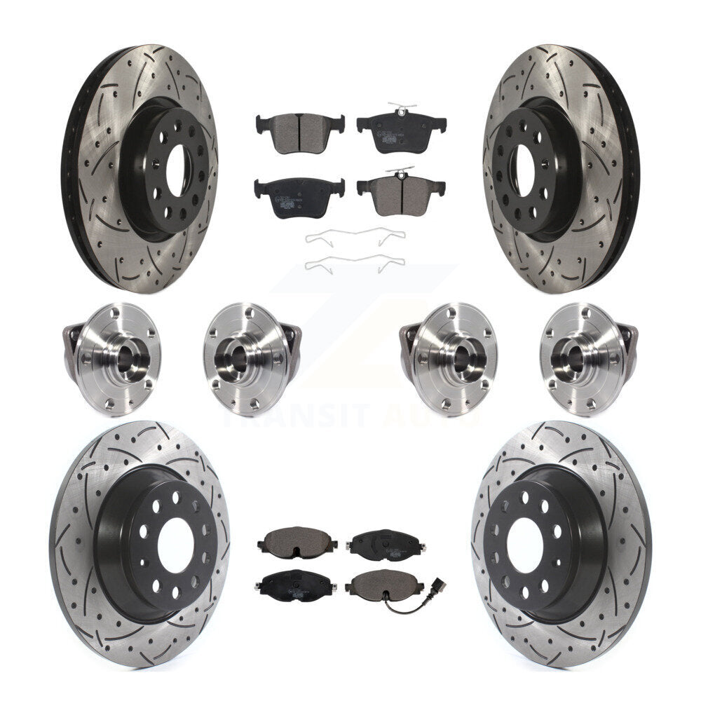 Transit Auto KBB-113660 Wheel Bearing and Hub Assembly for 2016-2022 Audi TT Quattro - Front and Rear product image