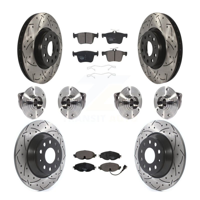 Transit Auto KBB-113660 Wheel Bearing and Hub Assembly for 2016-2022 Audi TT Quattro - Front and Rear product image