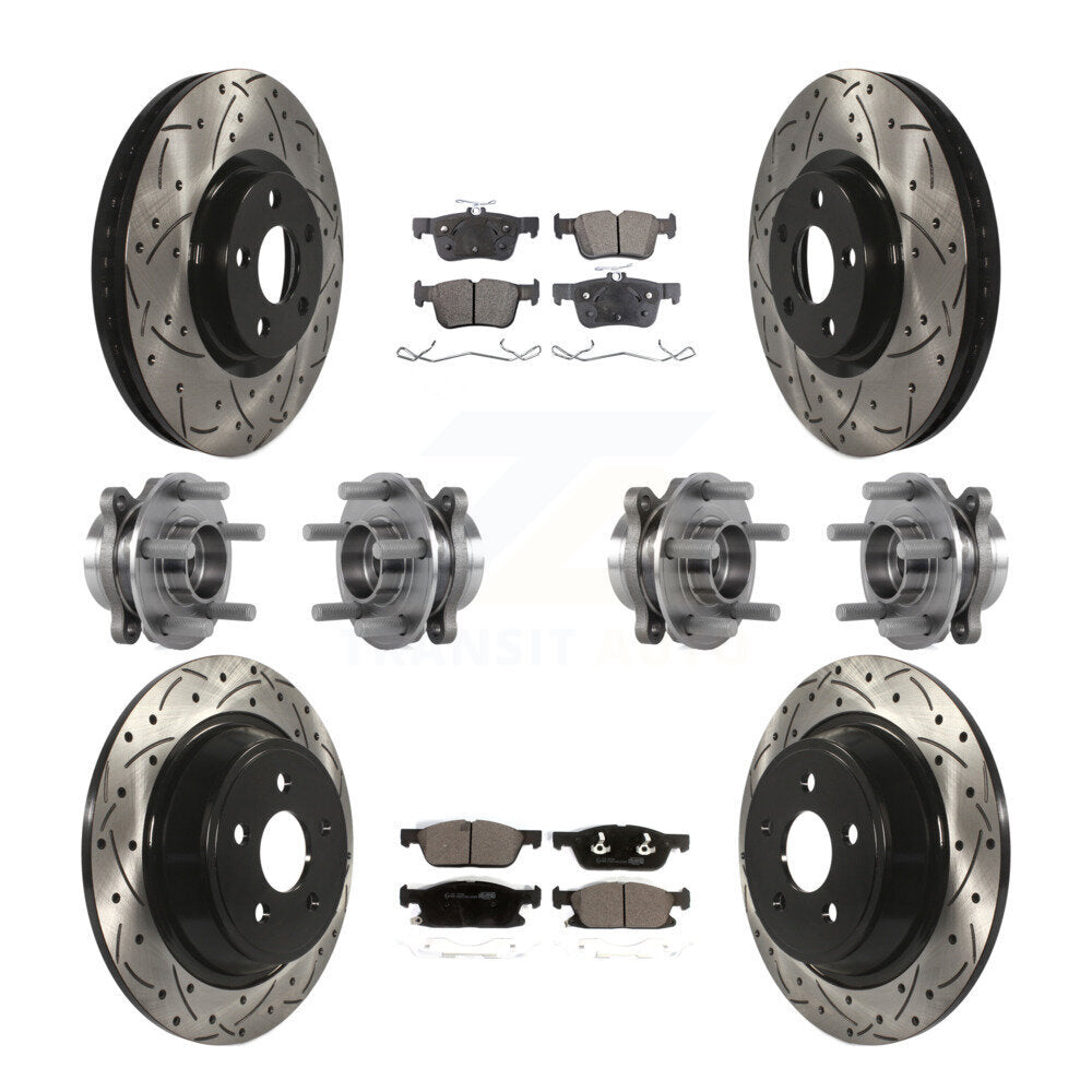 Transit Auto KBB-113661 Wheel Bearing and Hub Assembly for 2018-2020 Lincoln Continental - Front and Rear product image