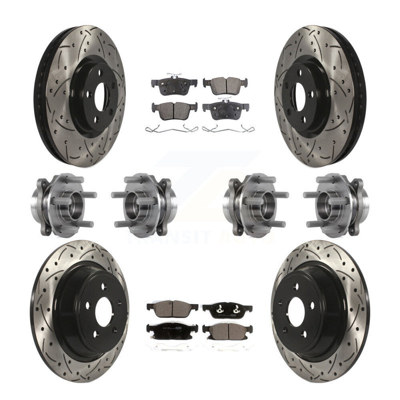Transit Auto KBB-113661 Wheel Bearing and Hub Assembly for 2018-2020 Lincoln Continental - Front and Rear product image