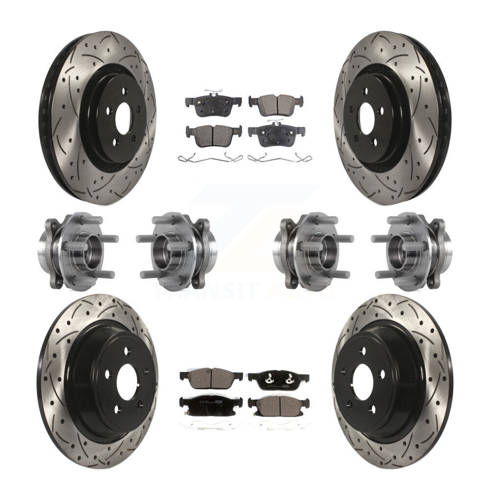 Transit Auto KBB-113665 Wheel Bearing and Hub Assembly for 2018-2020 Lincoln Continental - Front and Rear product image
