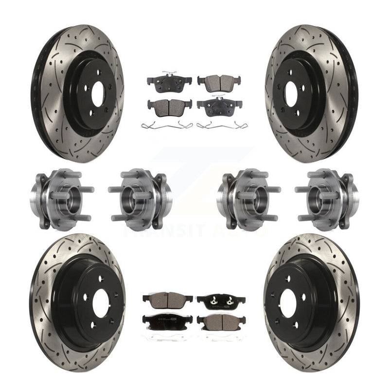 Transit Auto KBB-113665 Wheel Bearing and Hub Assembly for 2018-2020 Lincoln Continental - Front and Rear product image