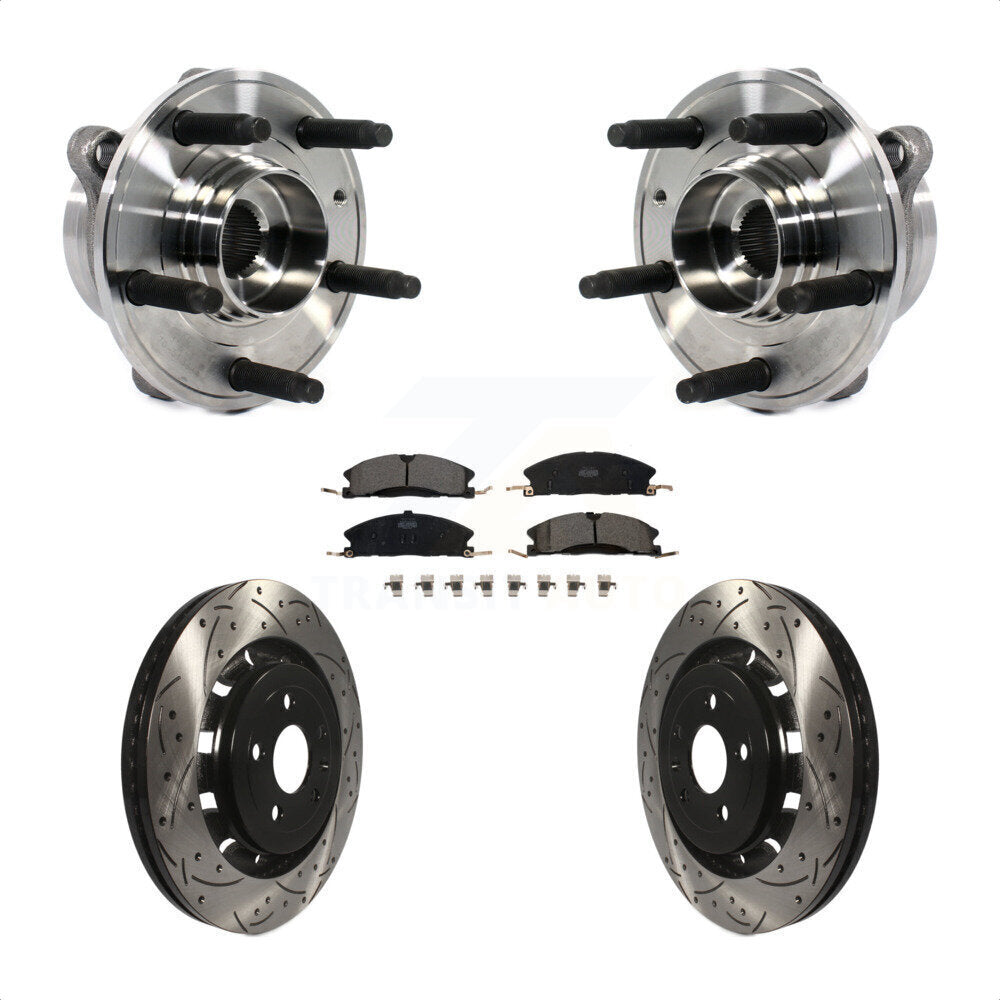 Transit Auto KBB-113667 Wheel Bearing and Hub Assembly for 2013-2019 Ford Special Service Police Sedan, Ford Police Interceptor Sedan, Ford Taurus - Front product image