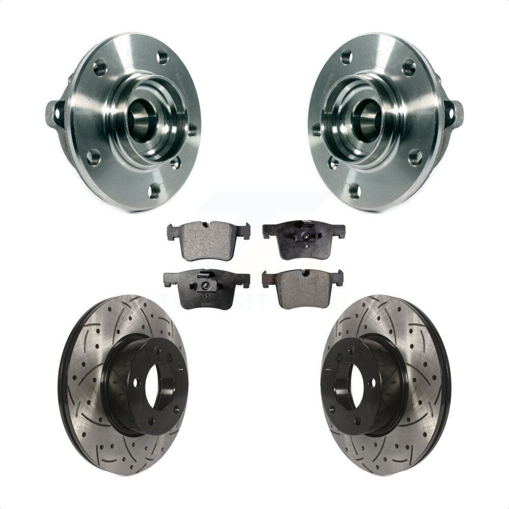 Transit Auto KBB-113669 Wheel Bearing and Hub Assembly for 2013-2016 BMW 320i xDrive, BMW 228i xDrive, BMW 328d xDrive & more - Front product image