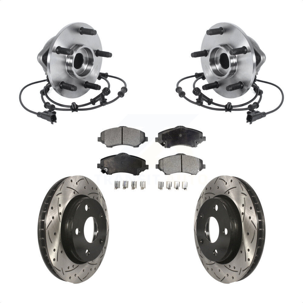 Transit Auto KBB-113670 Wheel Bearing and Hub Assembly for 2011-2017 Jeep Wrangler - Front product image