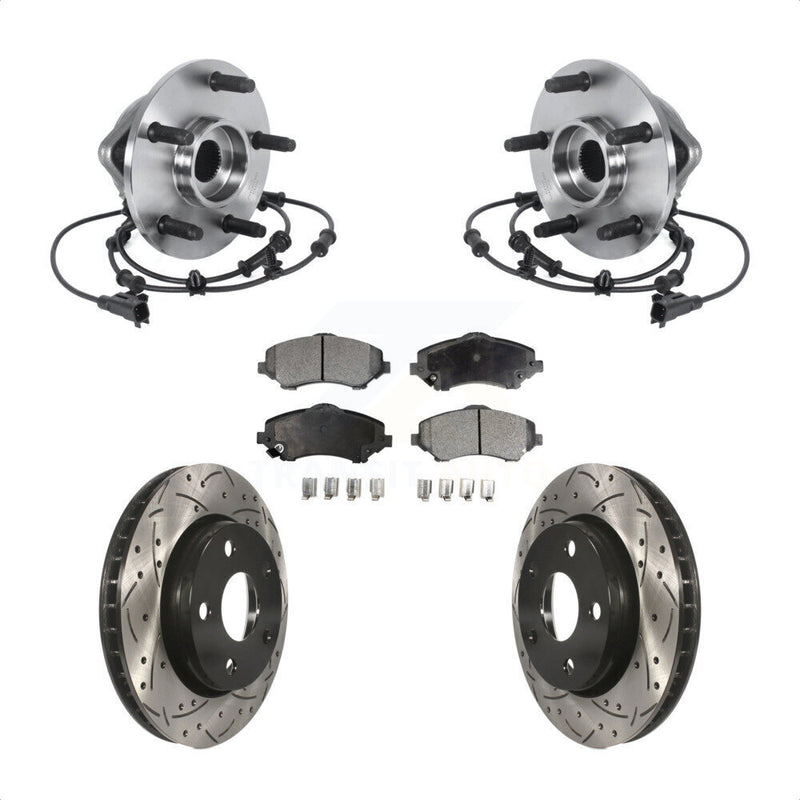 Transit Auto KBB-113670 Wheel Bearing and Hub Assembly for 2011-2017 Jeep Wrangler - Front product image